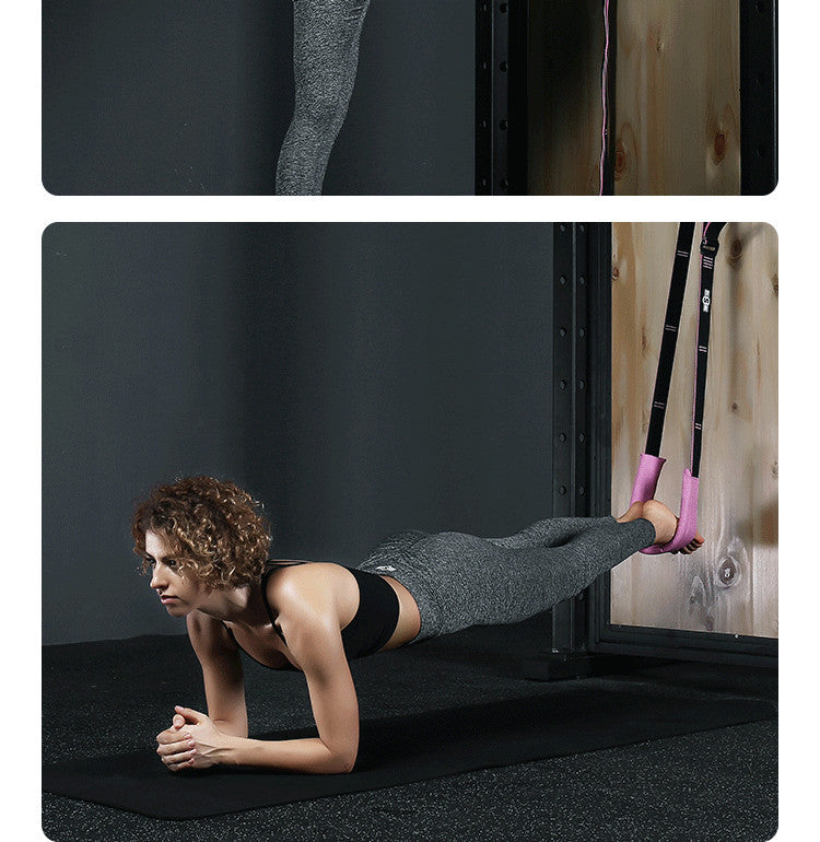 Pilates & Yoga Stretch Band – Resistance Flexibility Band for Stretching, Physical Therapy, and Home Workouts