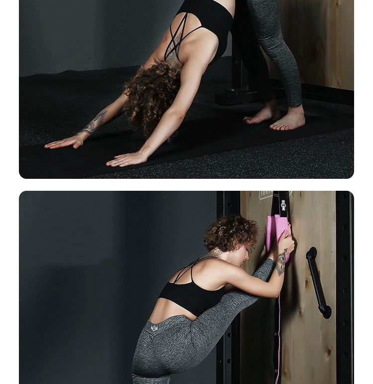 Pilates & Yoga Stretch Band – Resistance Flexibility Band for Stretching, Physical Therapy, and Home Workouts