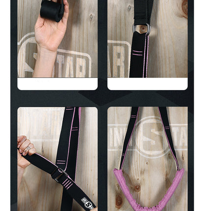 Pilates & Yoga Stretch Band – Resistance Flexibility Band for Stretching, Physical Therapy, and Home Workouts